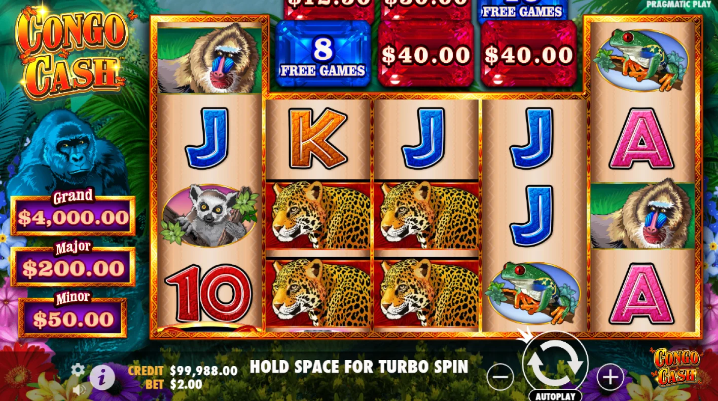 Juego Gratis Congo Cash