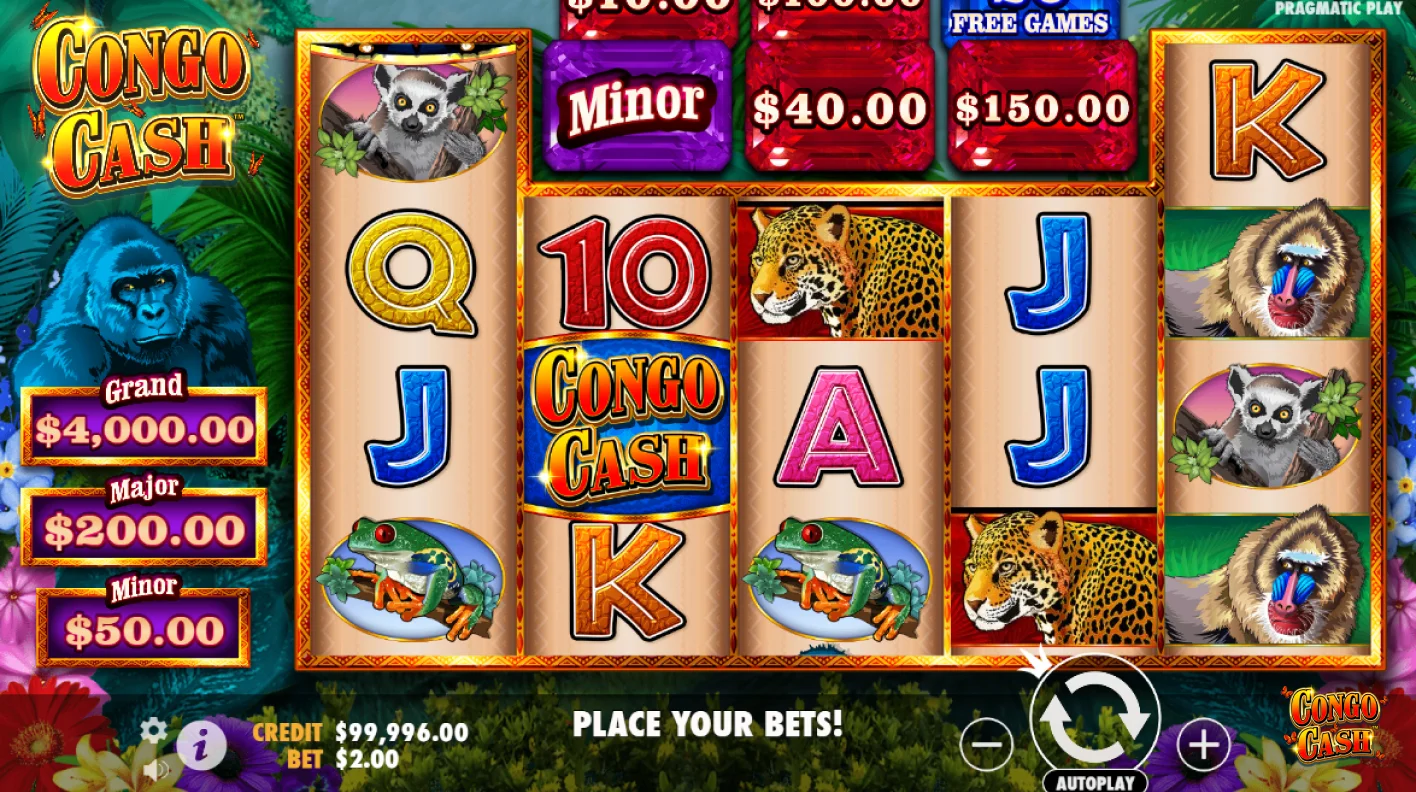 Congo Cash Versión Demo