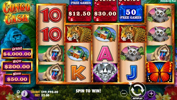Congo Cash Apuesta y Gana