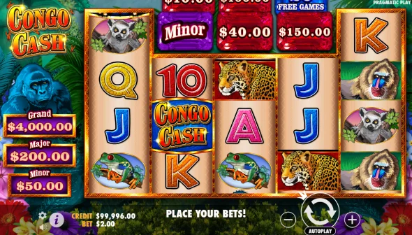 Congo Cash Super Jackpot
