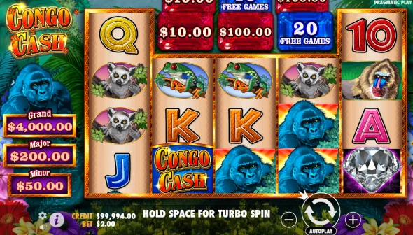 Jugar Congo Cash