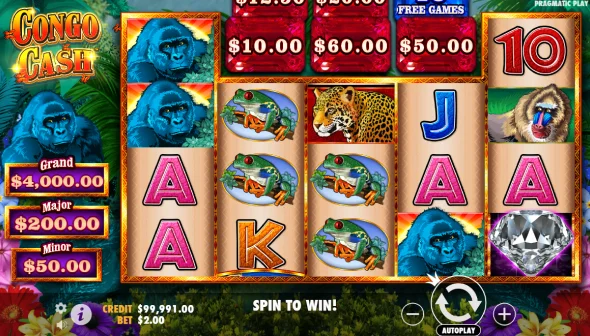 Congo Cash Juego En Línea